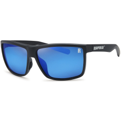 Sunglasses Rockfish Matte Black Blue Mirror