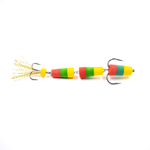 Merganser Mandula 110mm/4g Yellow/Green/Red