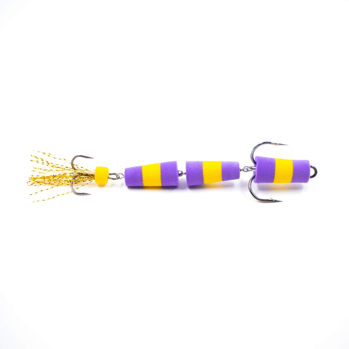 Merganser Mandula 110mm/4g Purple/Yellow/Purple