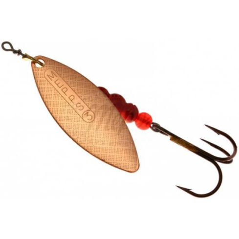 Mepps AGLIA LONG HEAVY-3 24g Rainbo/Silver-Silver/Red