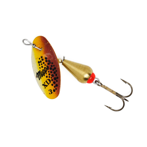Mepps XD TRI FLUO-3 7,0g Brown/Gold