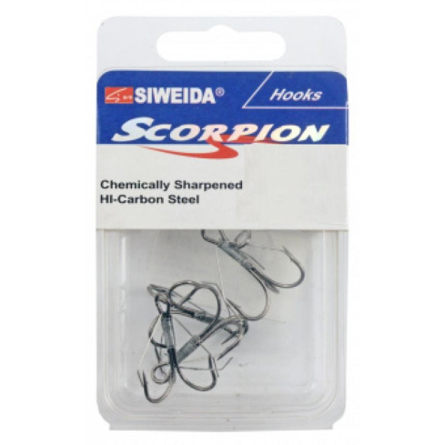 Weedless Treble Hook SWD 2/0 5pcs