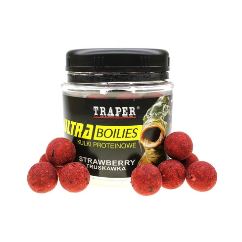 TRAPER Ultra Boilies Strawberry 16mm 100g