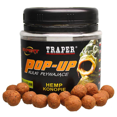 TRAPER Floating Boilies Hemp 12mm 50g