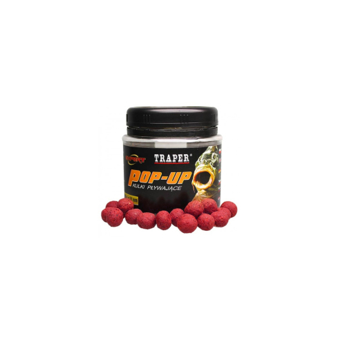 TRAPER Floating Boilies Strawberry 12mm 50g