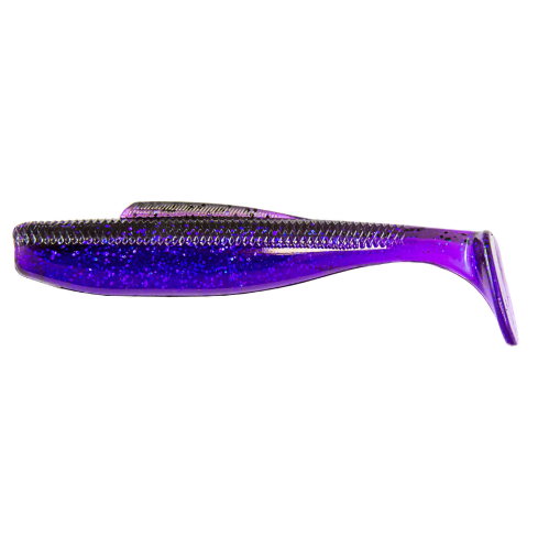 Soft lure Z-Man DIEZEL MINNOWZ 4" Purple Demon 5pcs