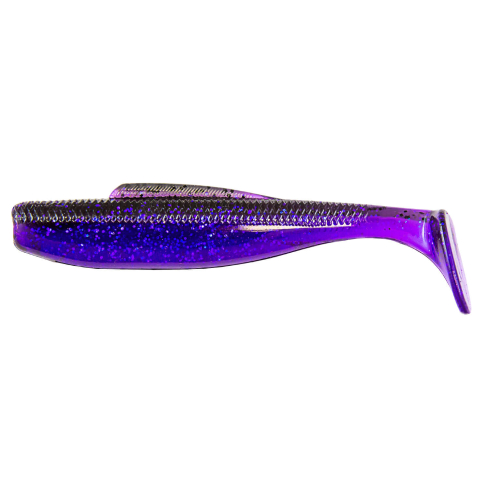 Soft lure Z-Man DIEZEL MINNOWZ 5" Purple Demon 4pcs