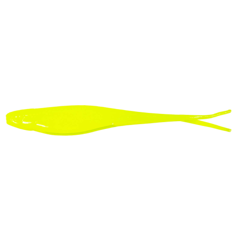 Silikoonlant SCENTED JERK SHADZ 5" Hot Chartreuse 5tk