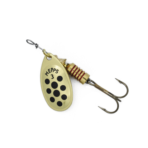 Mepps AGLIA DECOREE-3 6,5g Gold/Black Dots