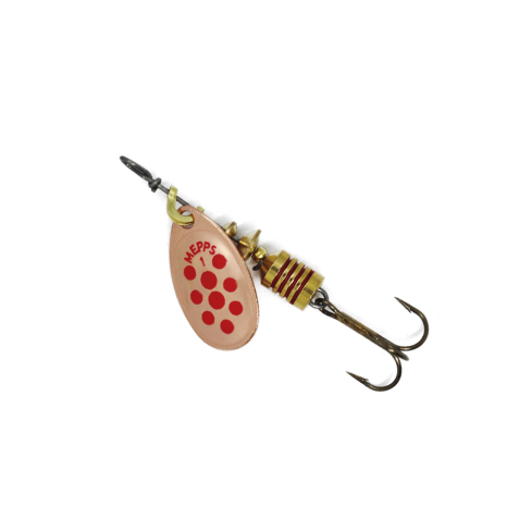Mepps AGLIA DECOREE-1 3,5g Copper/Red Dots