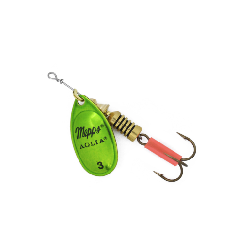 Mepps AGLIA PLATINUM-3 6,5g Green/Gold