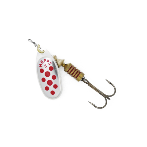 Mepps COMET-3 6,5g Silver/Red Dots