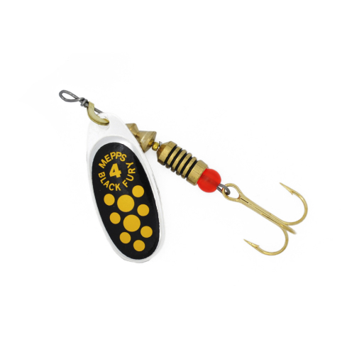 Mepps BLACK FURY-4 8,0g Silver/Yellow Dots
