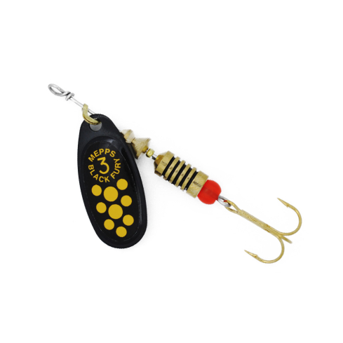 Mepps BLACK FURY-3 6,5g Black/Yellow Dots