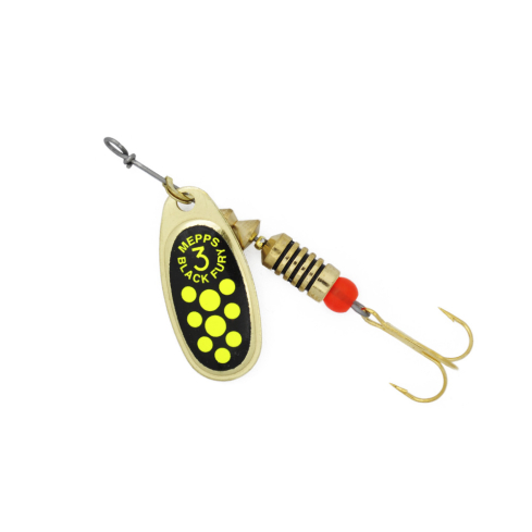 Mepps BLACK FURY-3 6,5g Gold/Chartreuse Dots