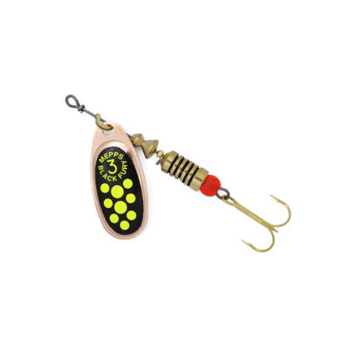 Mepps BLACK FURY-3 6,5g Copper/Chartreuse Dots