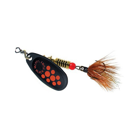 Mepps BLACK FURY MOUCHE-4 8,0g Black/Orange Dots