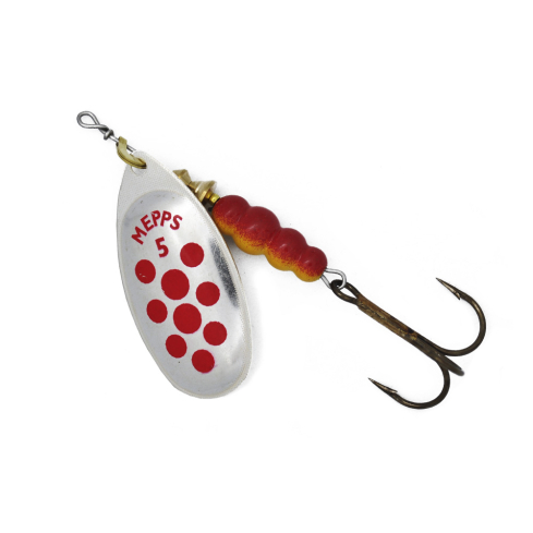 Mepps AGLIA DECOREE-5 13,0g Silver/Red Dots