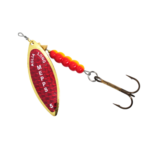 Mepps AGLIA LONG REDBO-5 29,0g Gold
