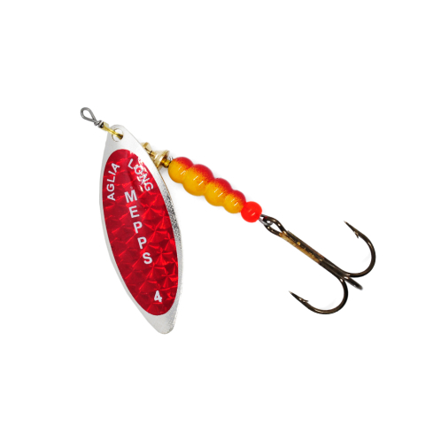 Mepps AGLIA LONG REDBO-4 17,0g Silver
