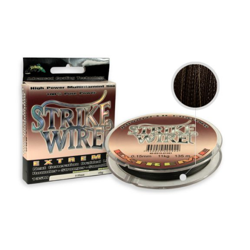 Strike-Pro braided fishing line Strike Wire 275m 0.43mm 48kg green