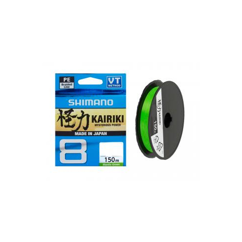 Shimano Kairiki 8 Mantis green 150m 0,28mm 29,3kg
