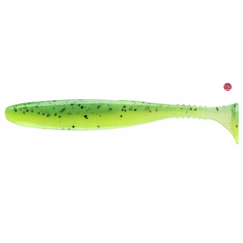 Silikoonlant Daiwa TN D'FIN 10cm UV chartreuse tiger 7tk