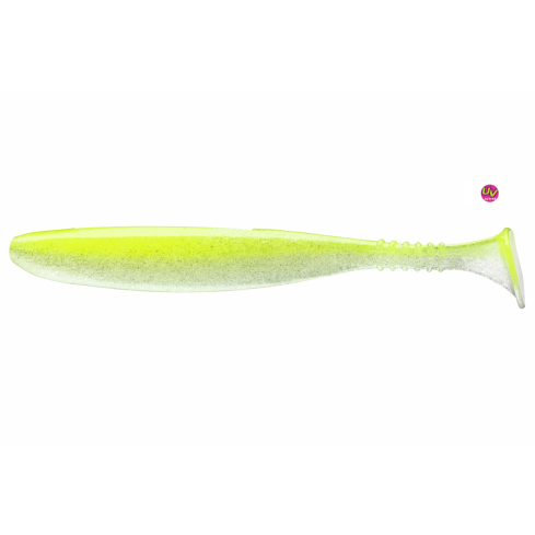 Silikoonlant Daiwa TN D'FIN 10cm UV lime pearl 7tk
