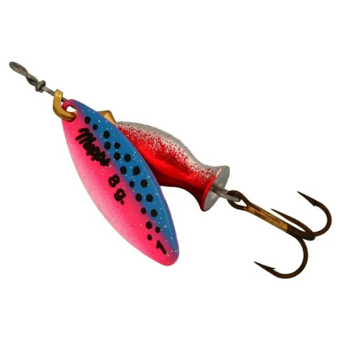 Mepps AGLIA LONG HEAVY-2 16g Rainbo/Silver-Silver/Red