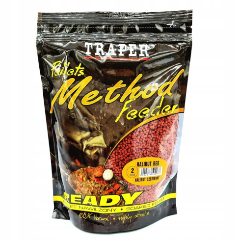 TRAPER Method Feeder Pellet Hiidlest Punane 2mm/500g