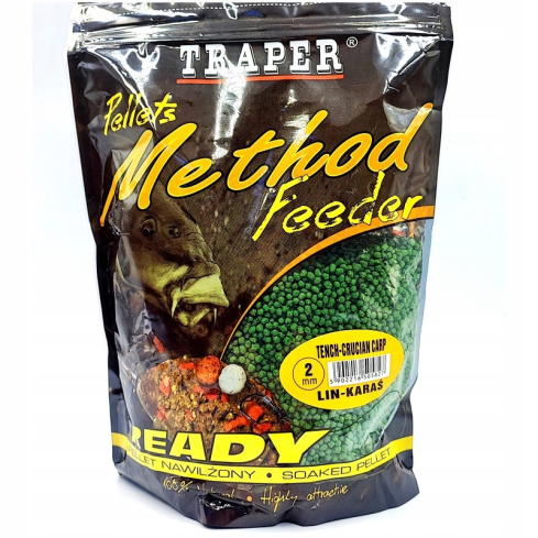 TRAPER Method Feeder Pellet Linask-Koger 2mm/500g