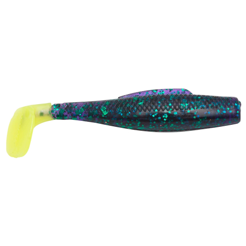 Soft lure Z-Man MINNOWZ 3" Purple/Chartreuse Tail 6pcs