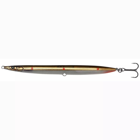 SavageGear Sandeel Pencil 12.5cm/19g/0-1m Brown Copper Red Dots