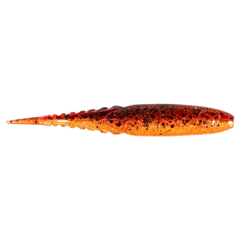 Soft lure Z-Man ChatterSpike 4.5" Fire Craw 5pcs