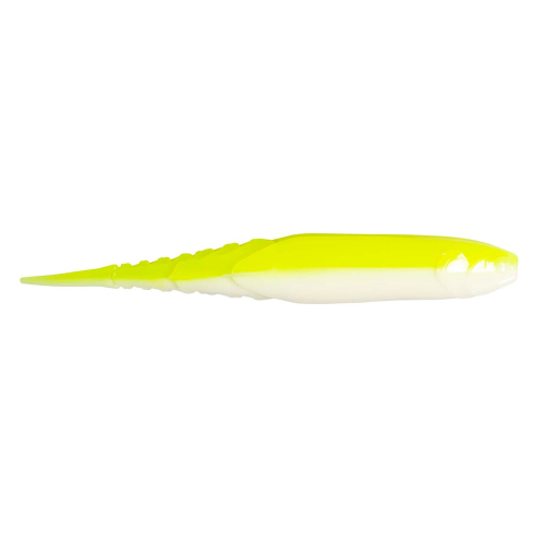 Soft lure Z-Man ChatterSpike 4.5" Chartreuse/White 5pcs