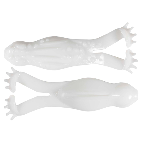 Soft lure Z-Man GOAT ToadZ 4" White 3pcs