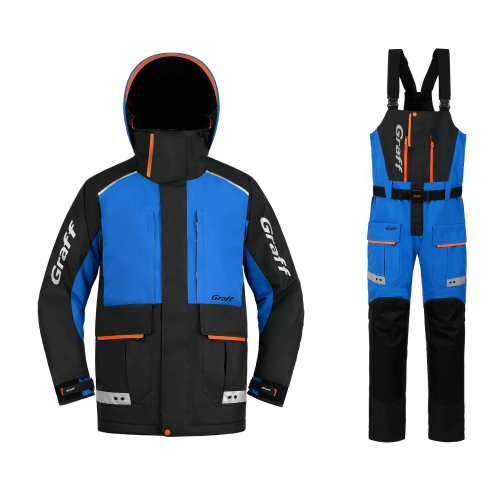 Kostüüm Graff Float Guard 215-O-B-15 3XL/188 blue/graphite