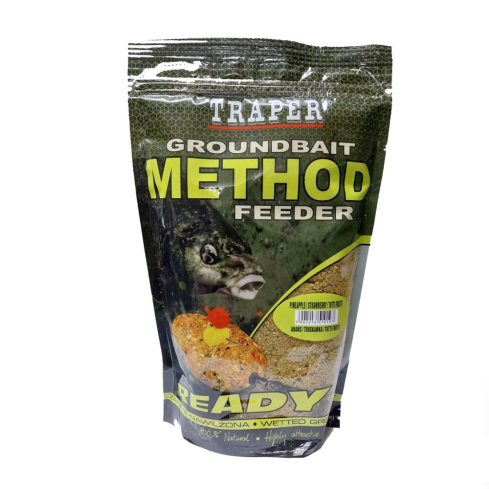 TRAPER Method Feeder Ready Ananass/Maasikas/Tutti Frutti 750g