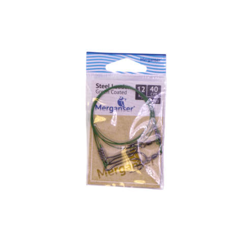 Terasest Landitross, 1x7 kaetud, roheline, 12 kg, 40 cm + pöörel ja kaksik #1, 2 tk