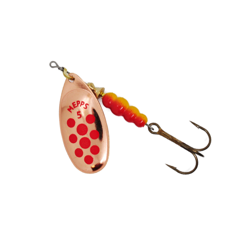 Mepps AGLIA DECOREE-5 13,0g Copper/Red Dots