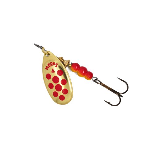 Mepps AGLIA DECOREE-4 9,0g Gold/Red Dots