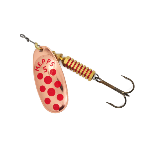 Mepps COMET-5 11,0g Copper/Red Dots