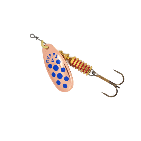 Mepps COMET-4 8,0g Copper/Blue Dots