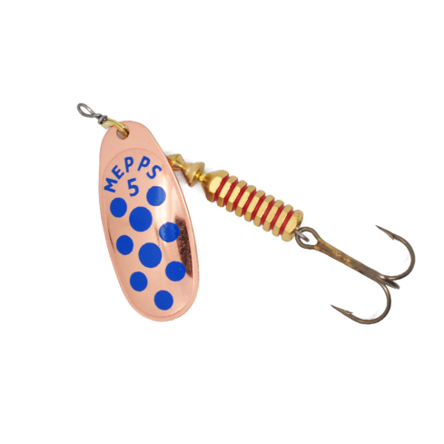 Mepps COMET-5 11,0g Copper/Blue Dots