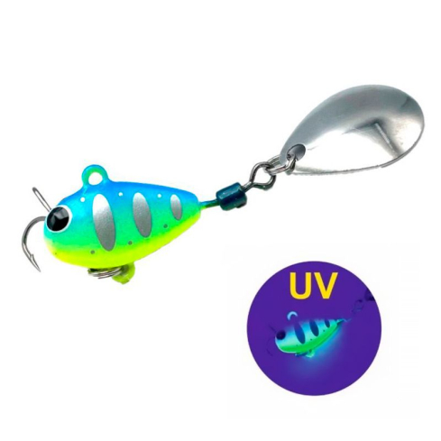 Tail Spinner HURRICANE 14g Blue Chart