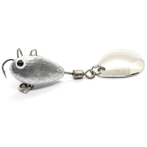 Tail Spinner HURRICANE 10g Silver Glitter