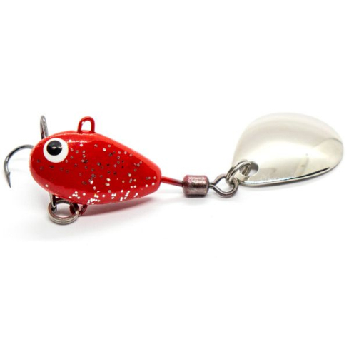 Tail Spinner HURRICANE 14g Red Glitter