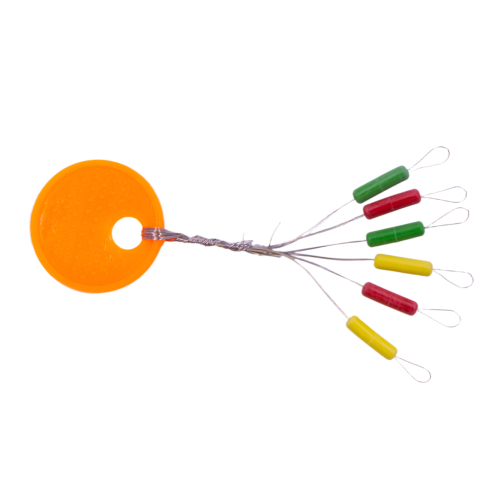 Silicon stopper Merganser colored #S 6pcs