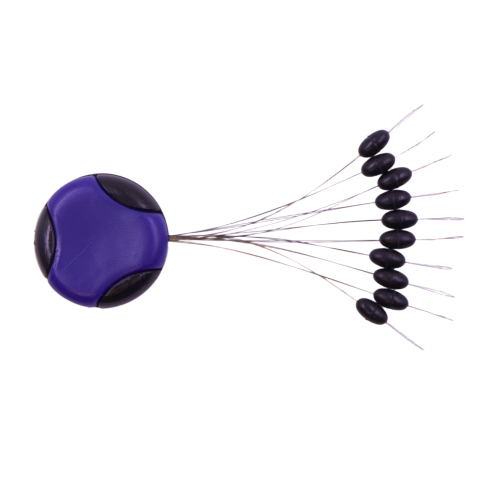 Power stopper Merganser black #S 10pcs