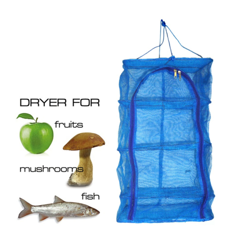 Multifunctional drying net Merganser 35x35x65cm